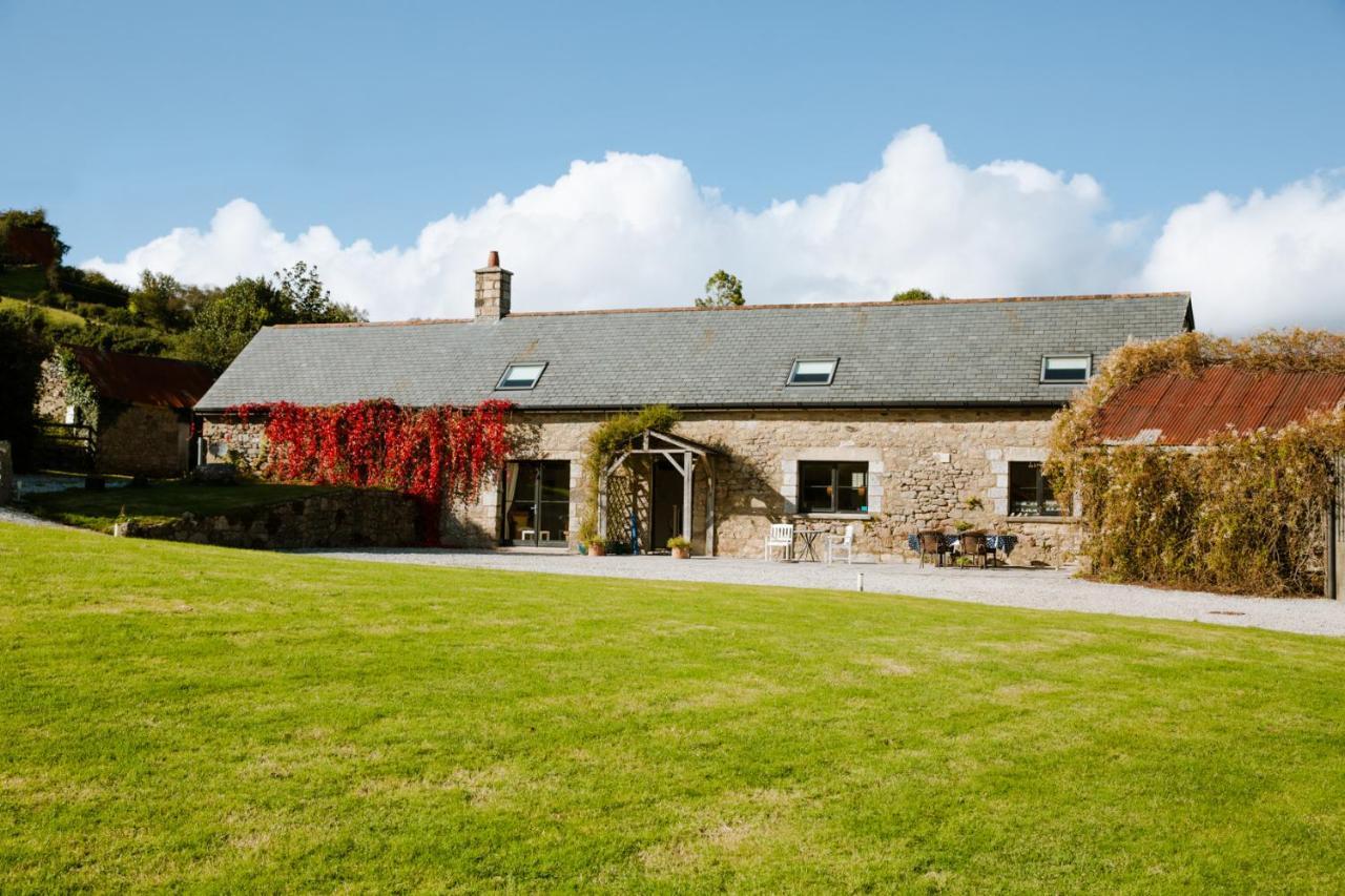 Higher Weddicott Barn Holiday Cottage - Self Catering Chagford Esterno foto