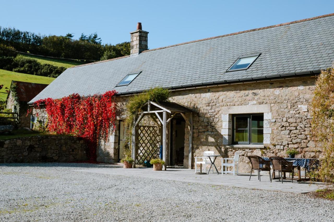 Higher Weddicott Barn Holiday Cottage - Self Catering Chagford Esterno foto