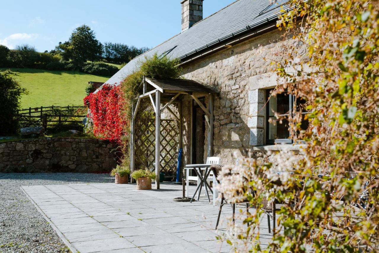 Higher Weddicott Barn Holiday Cottage - Self Catering Chagford Esterno foto