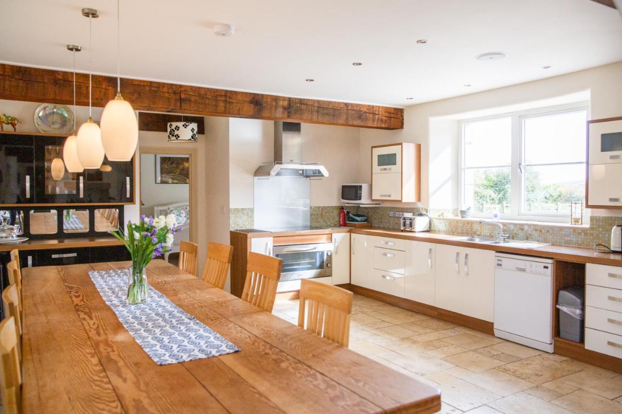 Higher Weddicott Barn Holiday Cottage - Self Catering Chagford Esterno foto