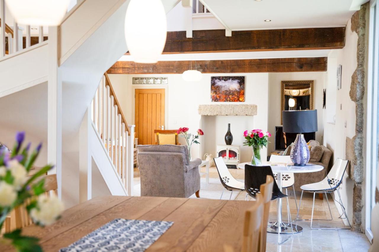 Higher Weddicott Barn Holiday Cottage - Self Catering Chagford Esterno foto
