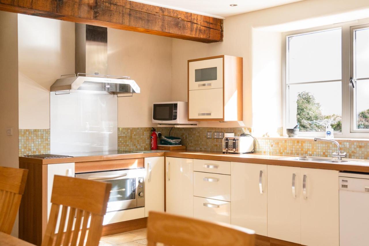 Higher Weddicott Barn Holiday Cottage - Self Catering Chagford Esterno foto