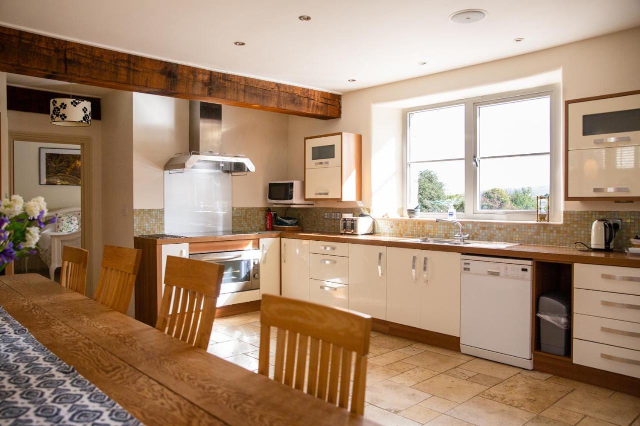 Higher Weddicott Barn Holiday Cottage - Self Catering Chagford Esterno foto